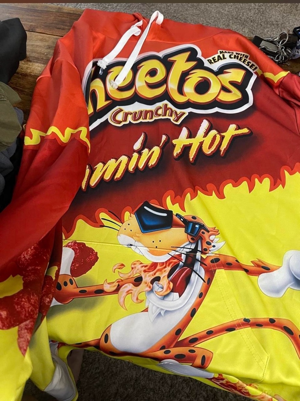 Crunchy Flamin' Hot Pullover Hoodie